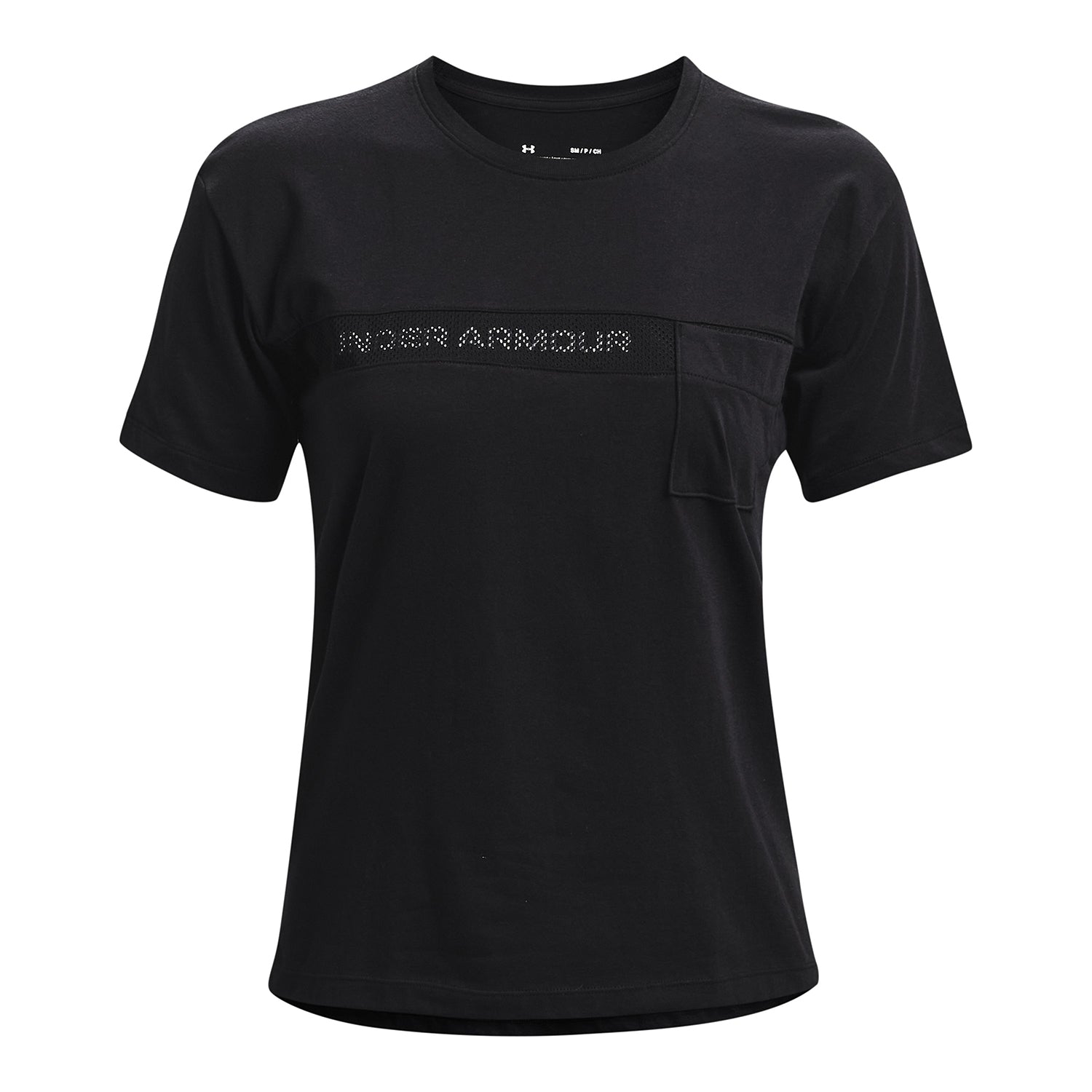 Polera UA Pocket Mesh Graphic para mujer