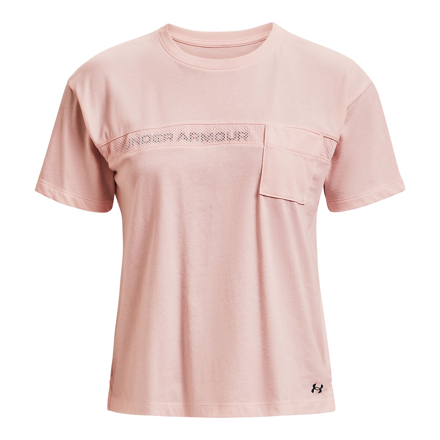 Polera UA Pocket Mesh Graphic para mujer
