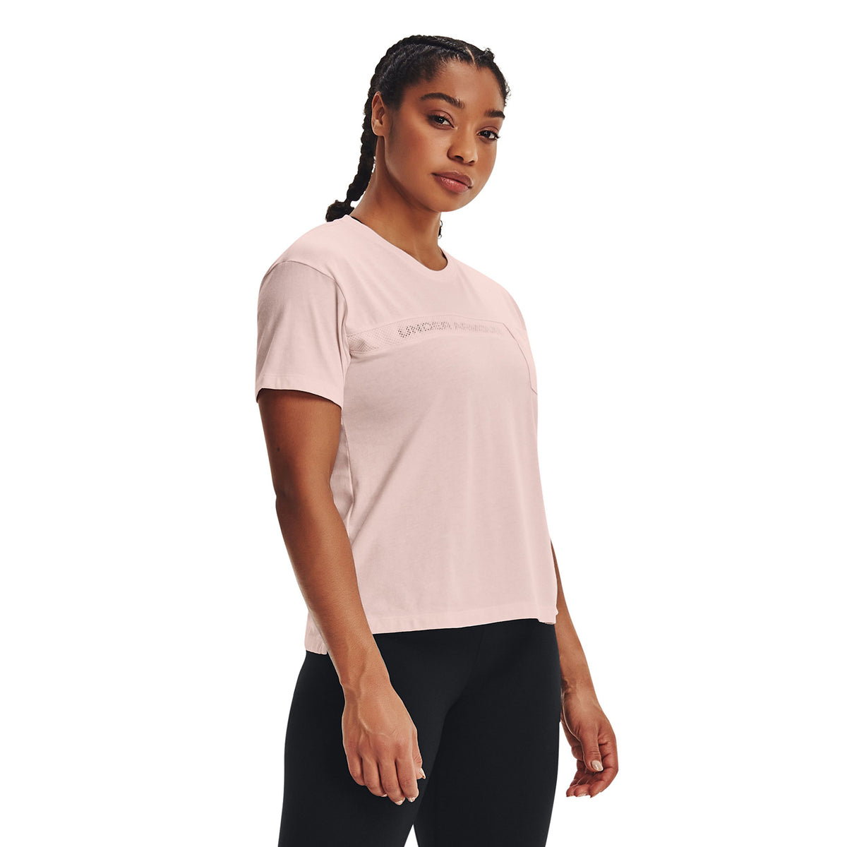 Polera UA Pocket Mesh Graphic para mujer