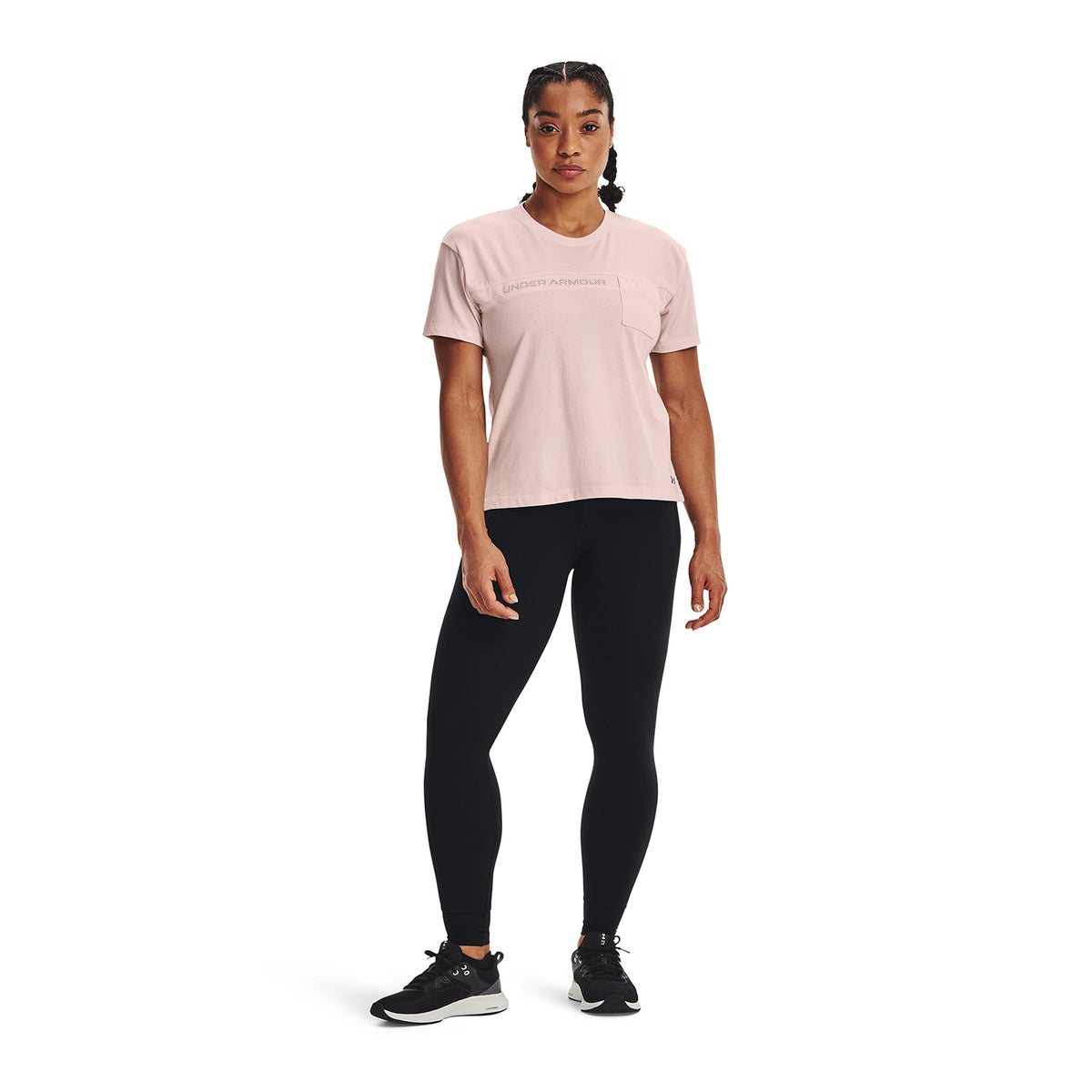 Polera UA Pocket Mesh Graphic para mujer