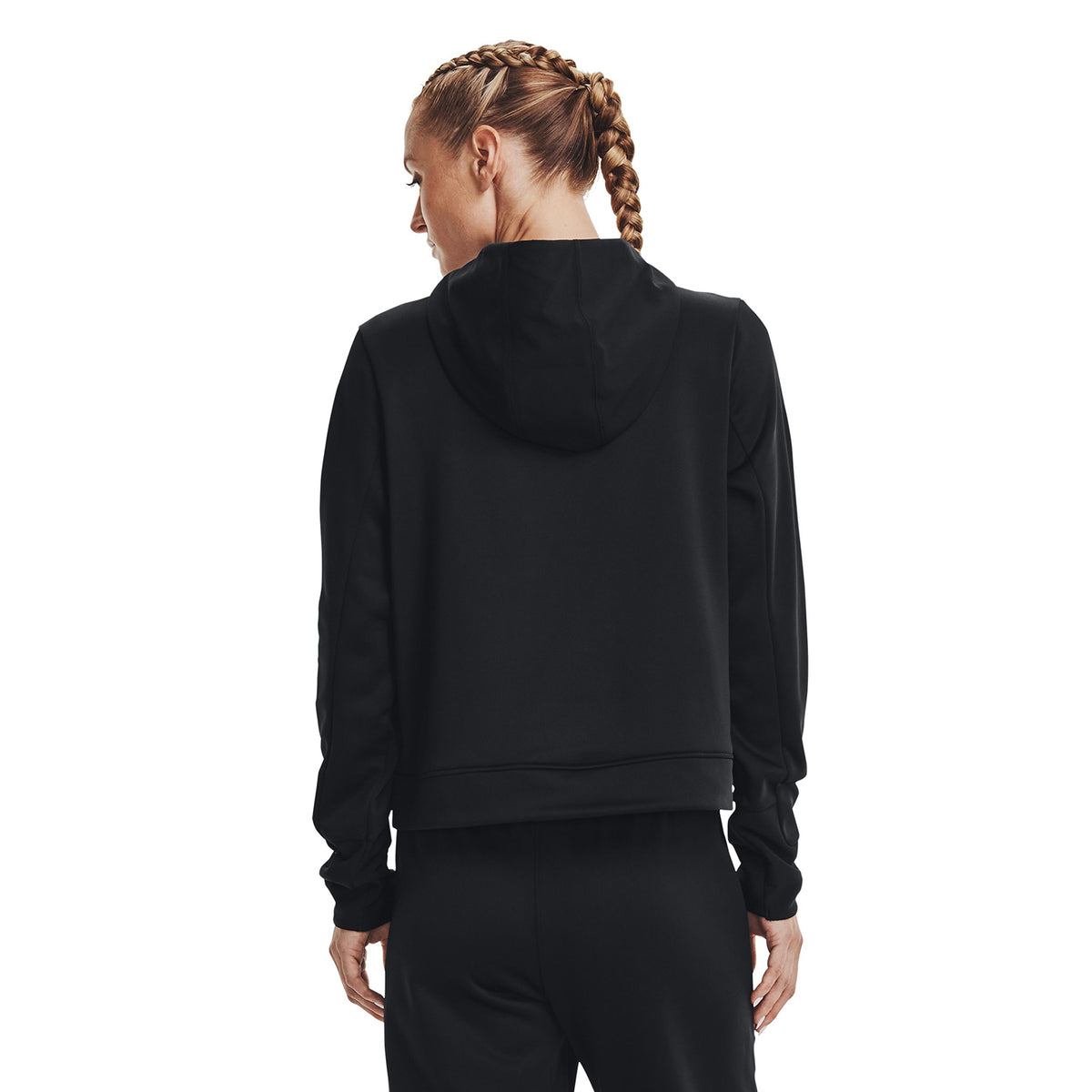 Polerón de medio cierre Fleece® Mixed Media para mujer