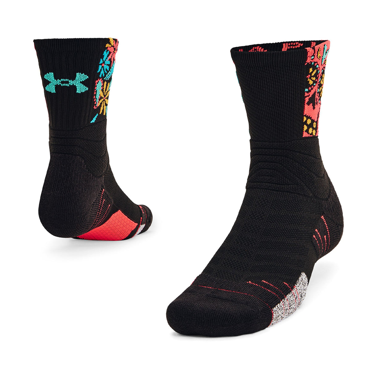 Calcetines  UA Playmaker Day Of The Dead Mid-Crew unisex