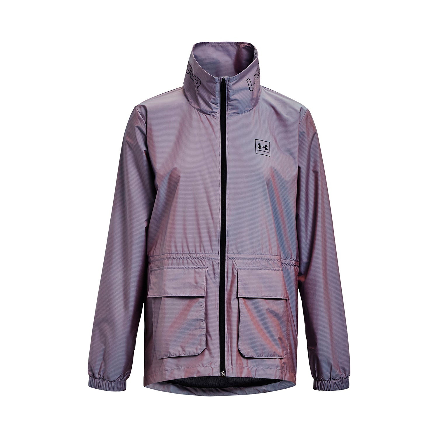 Chaqueta UA RUSH™ Woven Iridescent para mujer