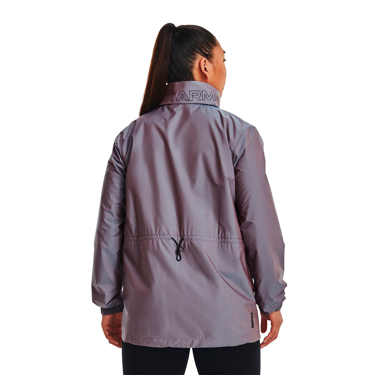 Chaqueta UA RUSH™ Woven Iridescent para mujer
