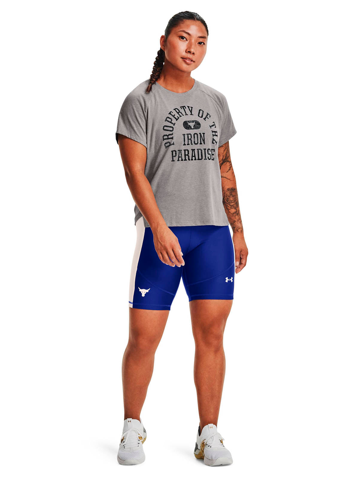 Polera manga corta Project Rock Property Of para mujer