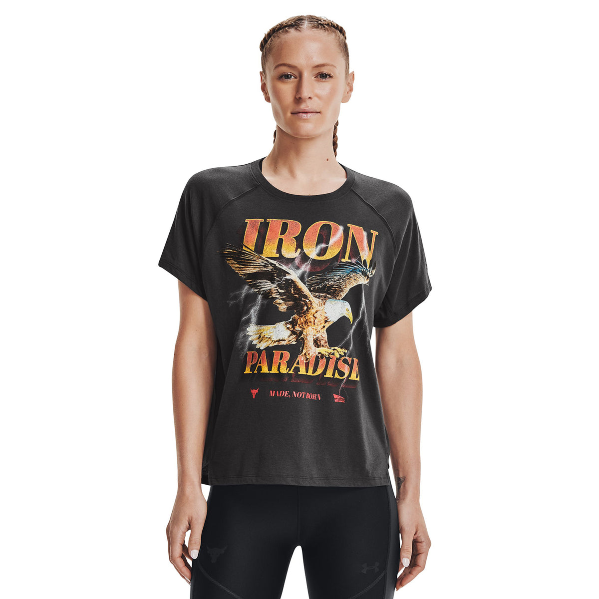 Polera Project Rock Iron Paradise para mujer