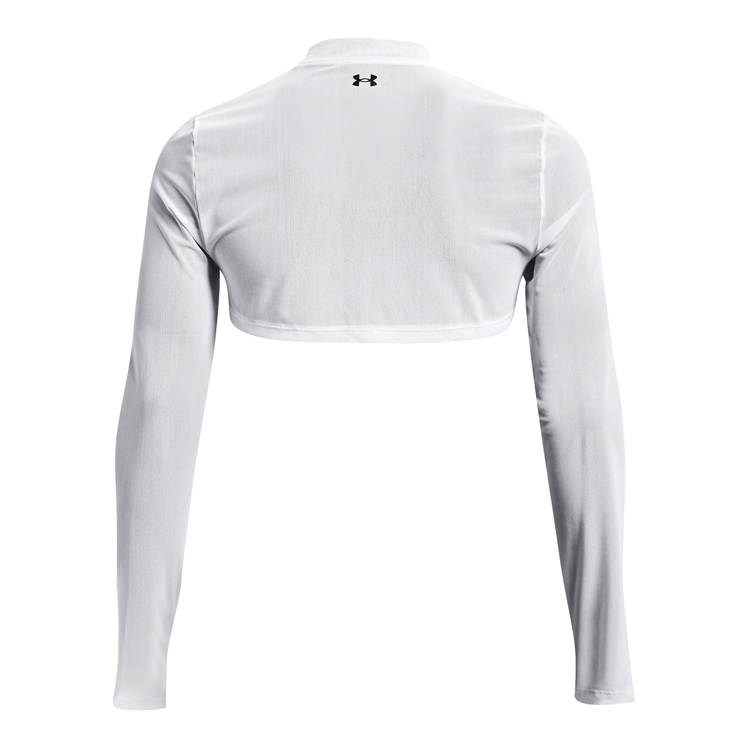 Polera manga larga UA Mesh Crop Mock para mujer
