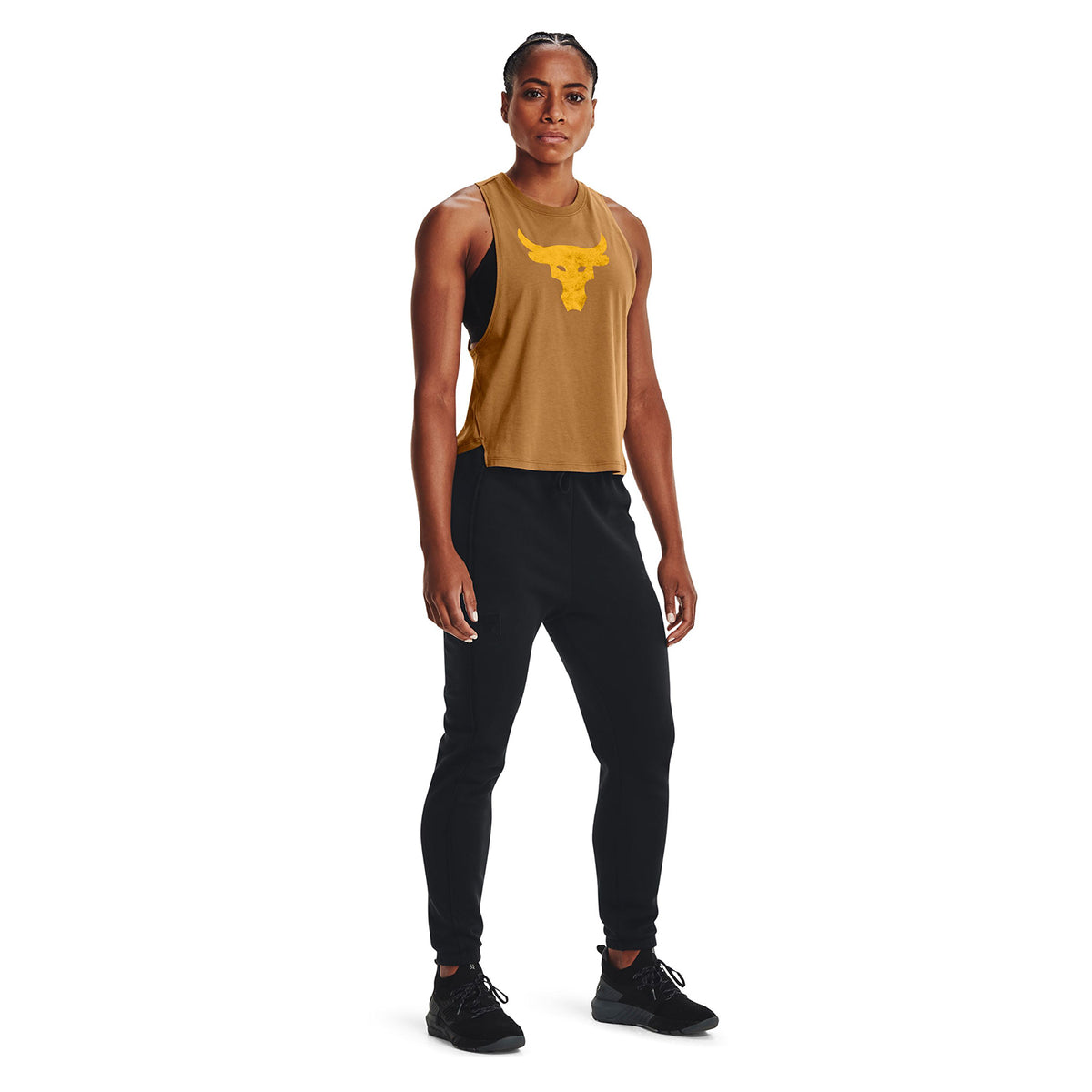 Polera sin mangas Project Rock Bull para mujer