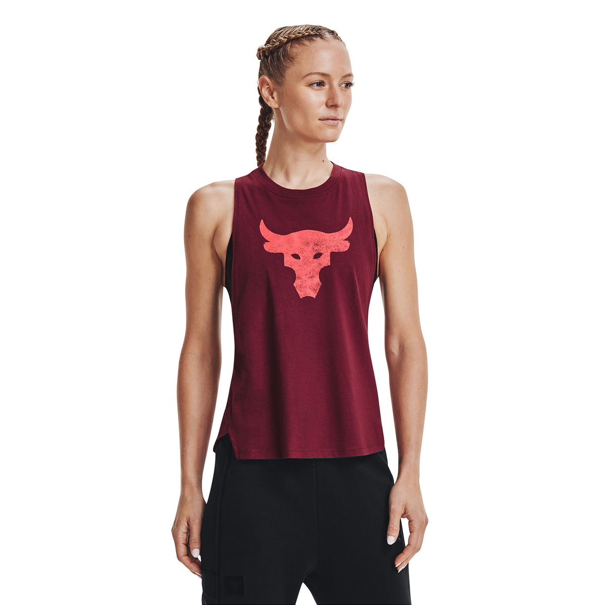 Polera sin mangas Project Rock Bull para mujer