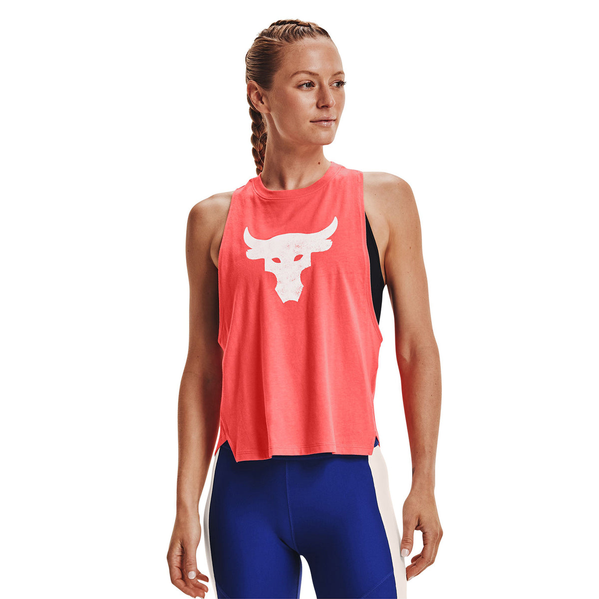 Polera sin mangas Project Rock Bull para mujer