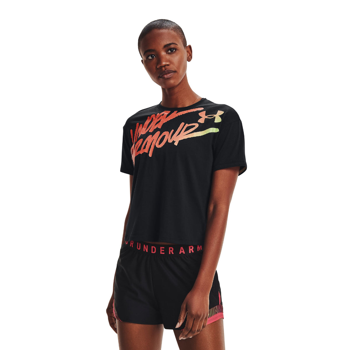 Polera UA Chroma Graphic para mujer