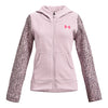 Polerón UA Rival Fleece Full-Zip para niña