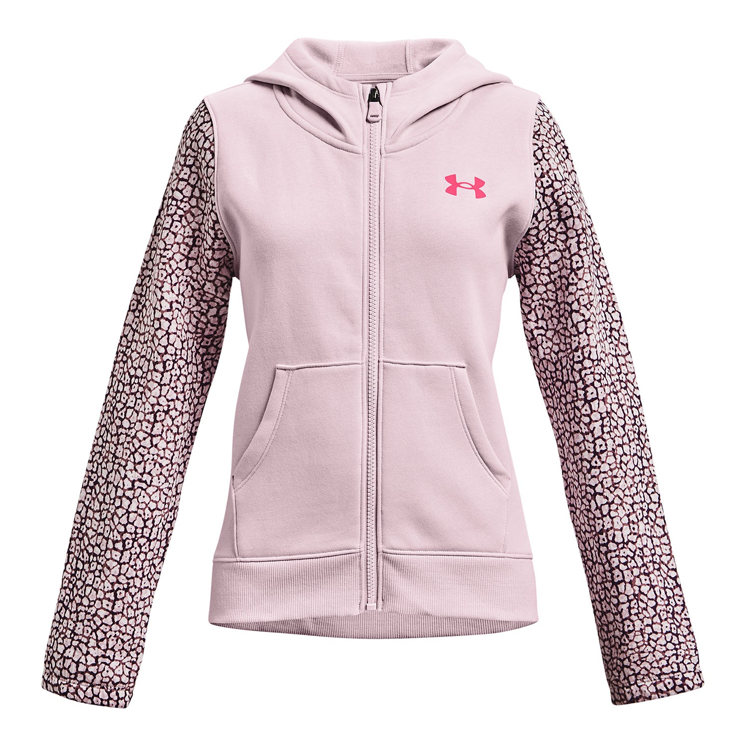 Polerón UA Rival Fleece Full-Zip para niña