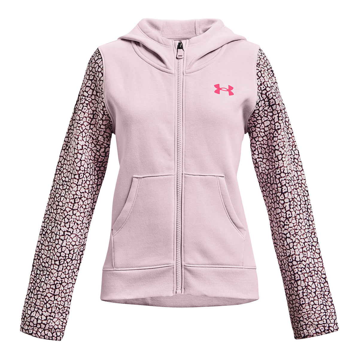 Polerón UA Rival Fleece Full-Zip para niña