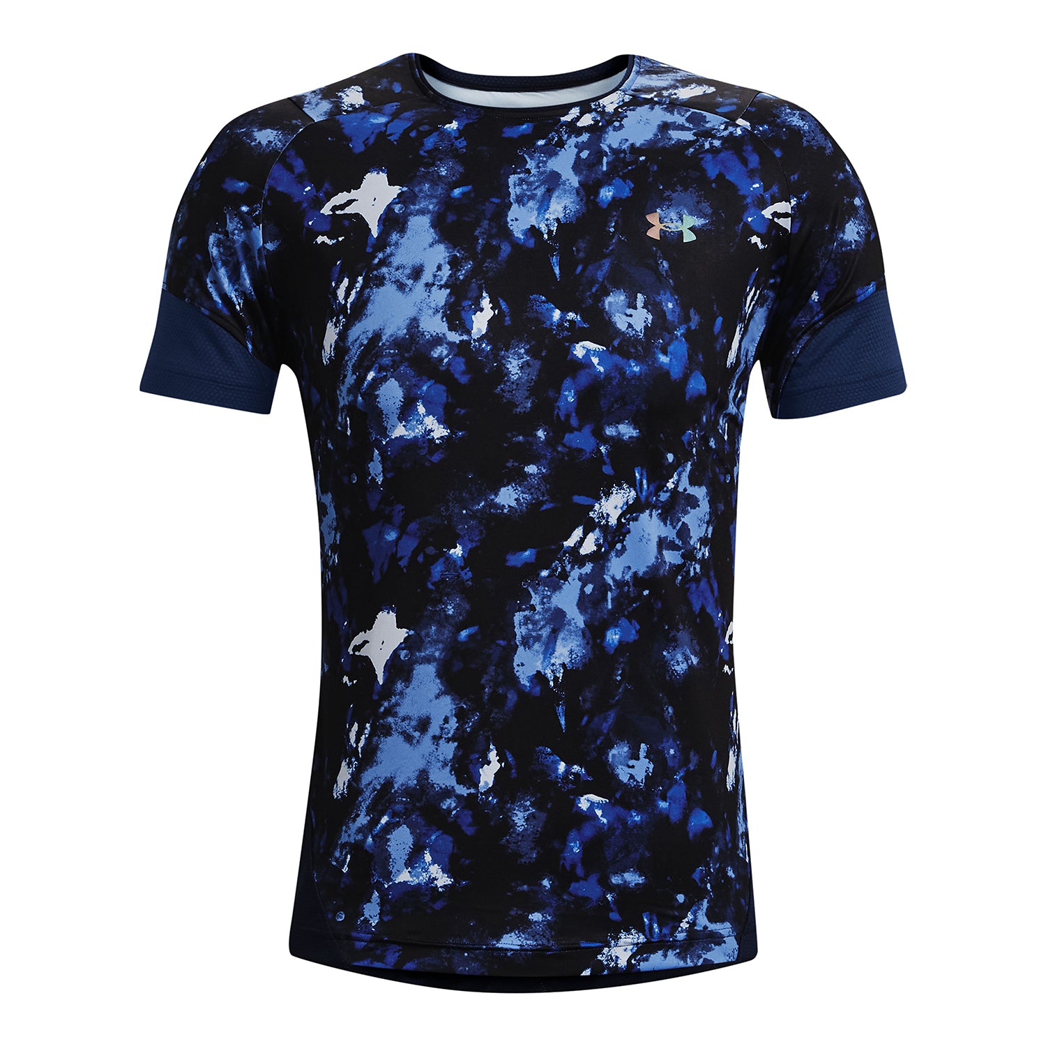 Polera manga corta UA RUSH™ HeatGear® 2.0 Print para hombre