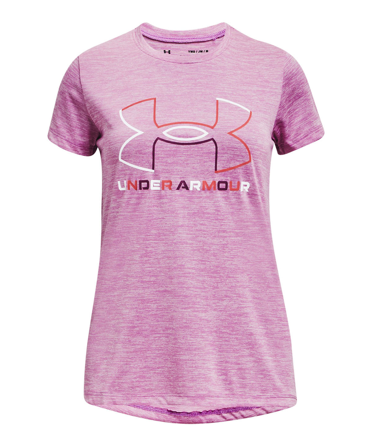 Polera manga corta grande UA Tech¿ para niña