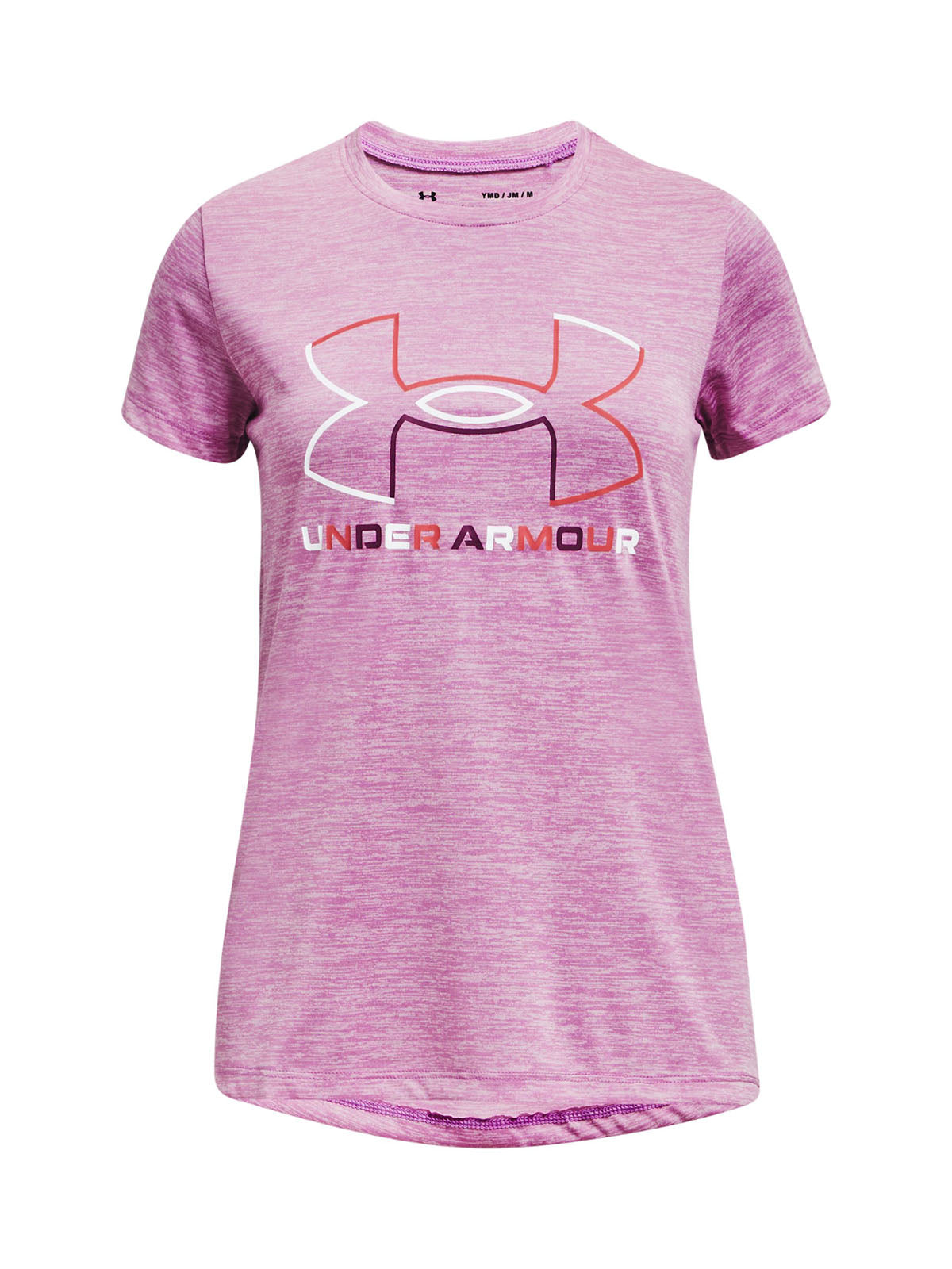 Polera manga corta grande UA Tech¿ para niña