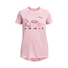 Polera UA Tech™ Big Logo Twist para niña