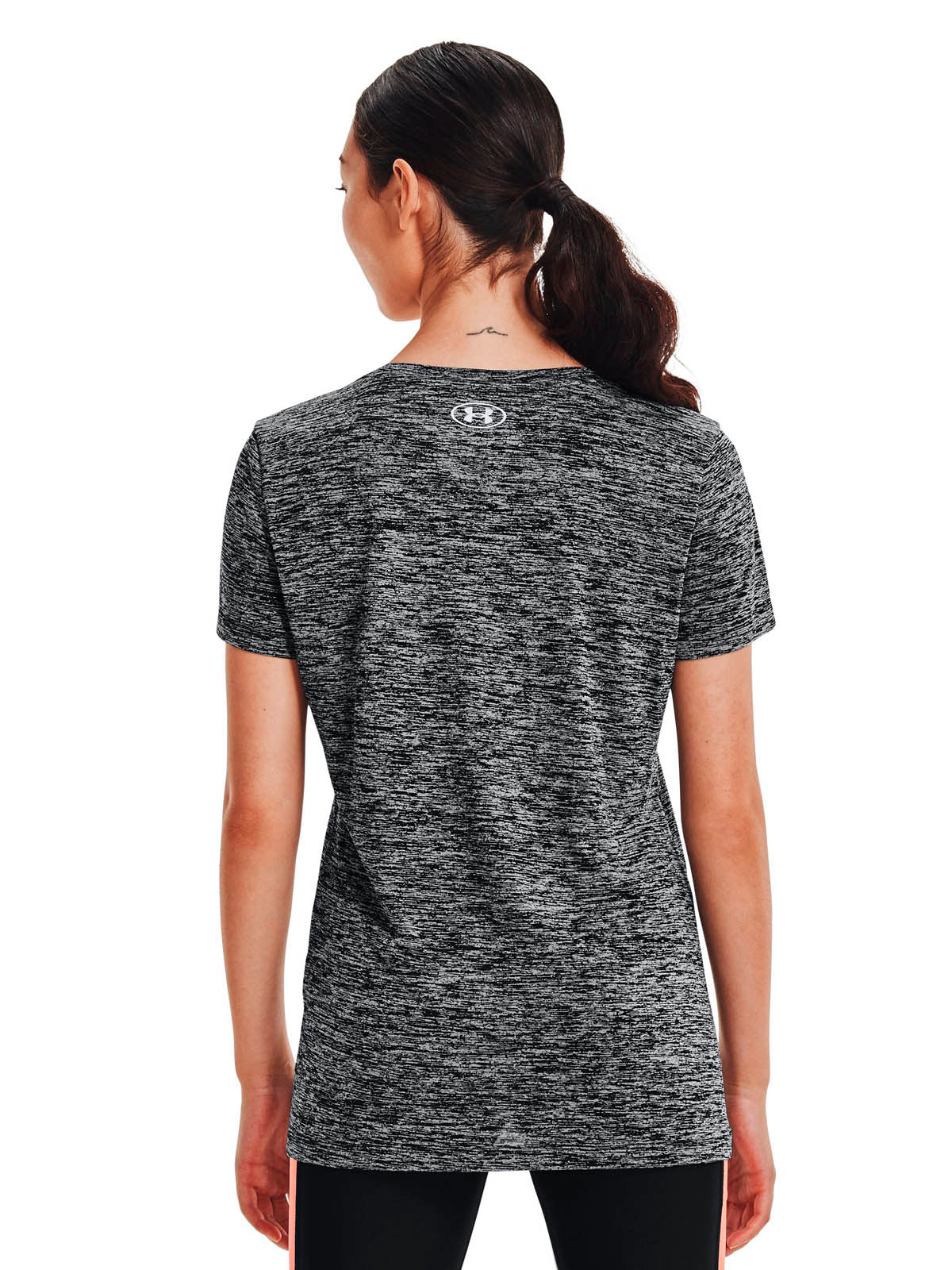 Polera manga corta con logo UA Tech™ Twist para mujer