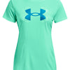 Polera manga corta con logo UA Tech™ Twist para mujer