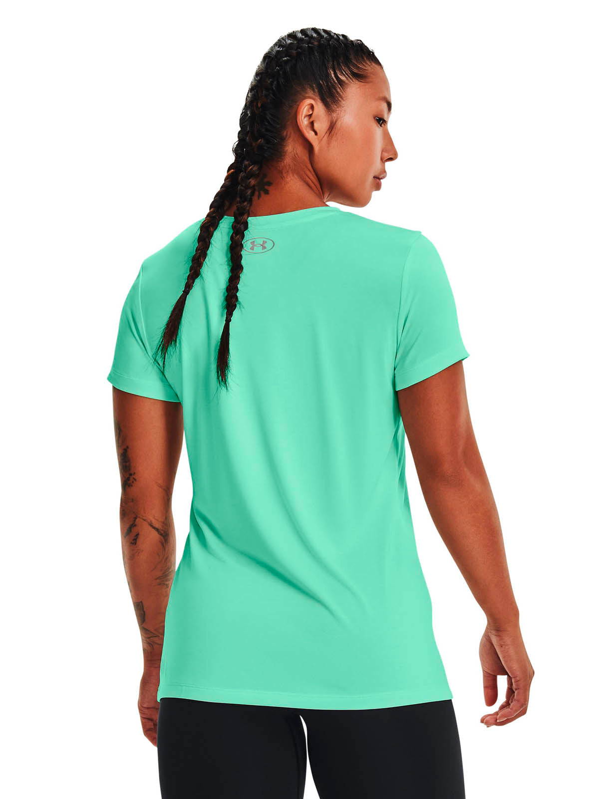 Polera manga corta con logo UA Tech™ Twist para mujer