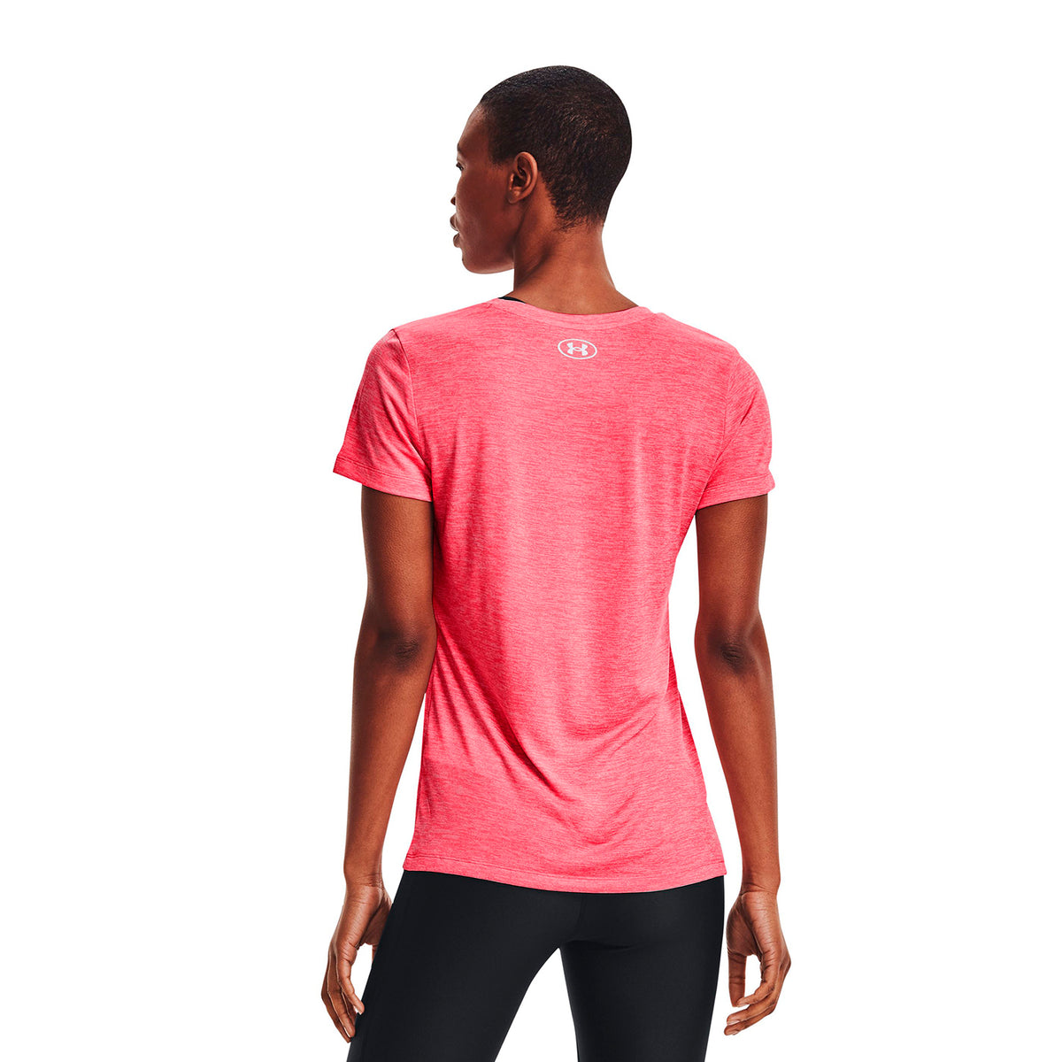 Polera manga corta con logo UA Tech™ Twist para mujer
