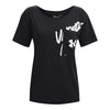 Polera UA Oversized Wordmark Graphic para mujer