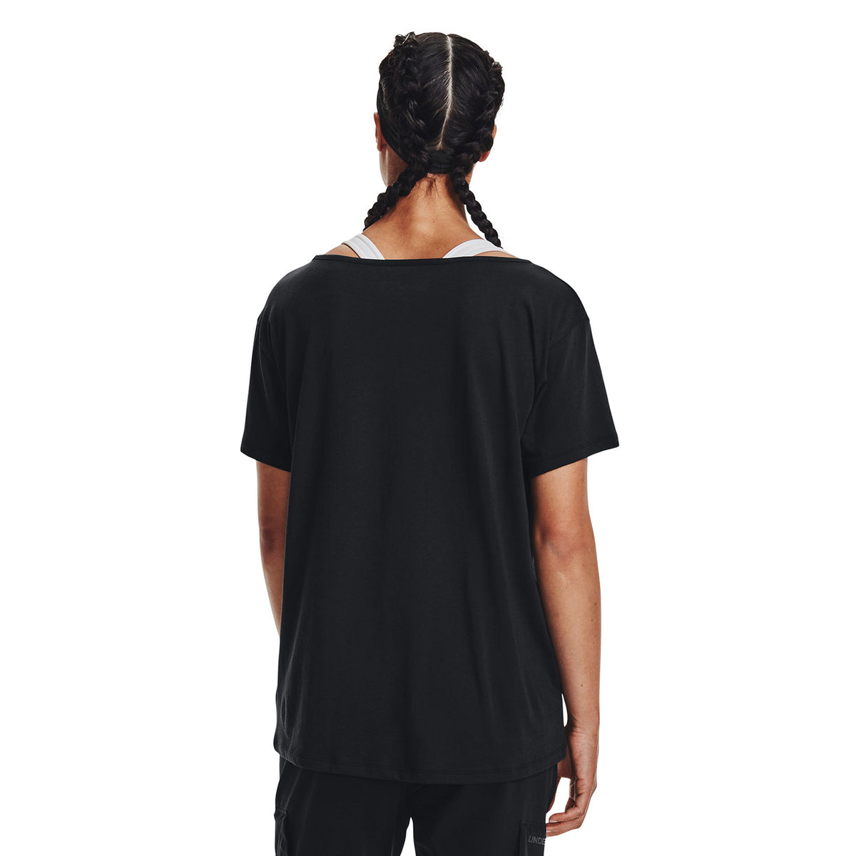 Polera UA Oversized Wordmark Graphic para mujer