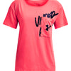 Polera UA Oversized Wordmark Graphic para mujer
