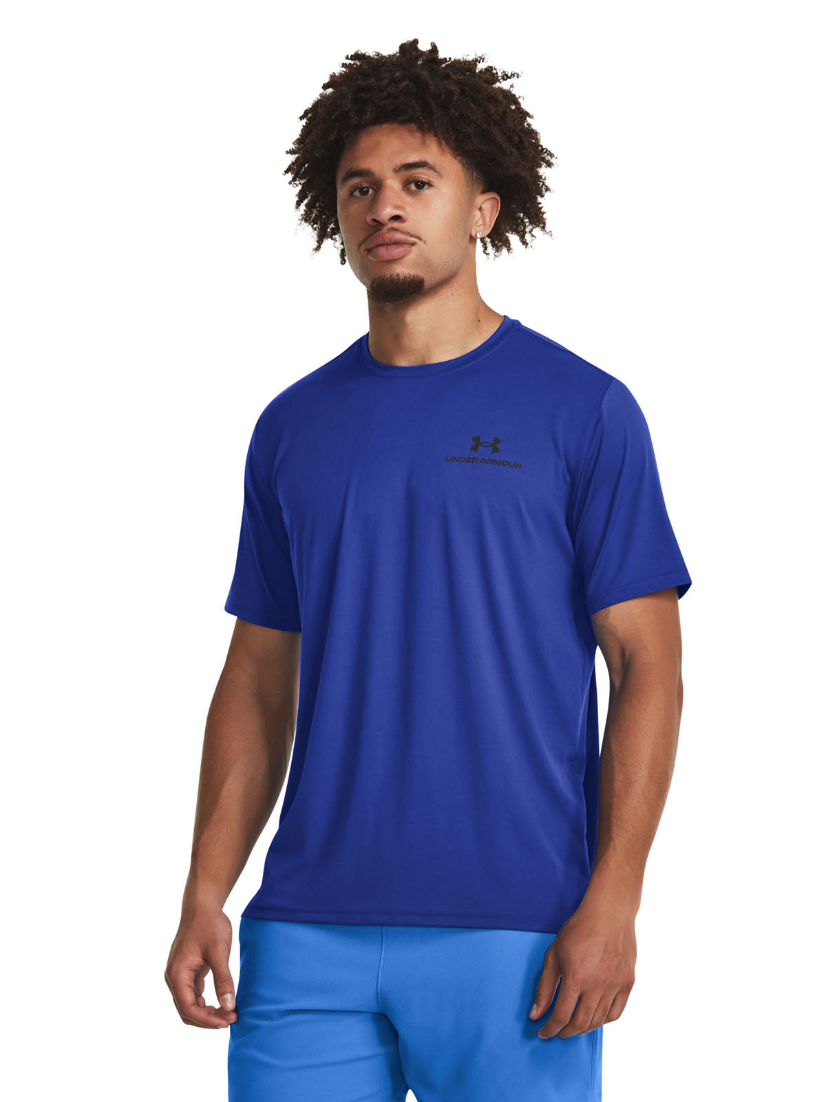 Polera manga corta UA RUSH Energy para hombre
