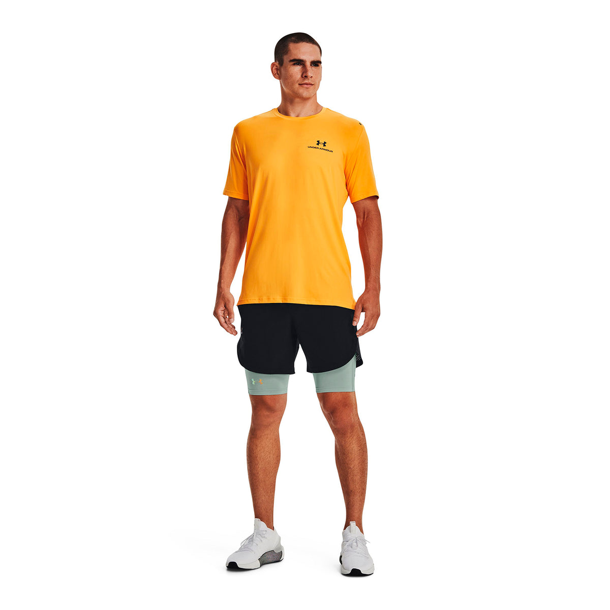 Polera manga corta UA RUSH™ Energy para hombre