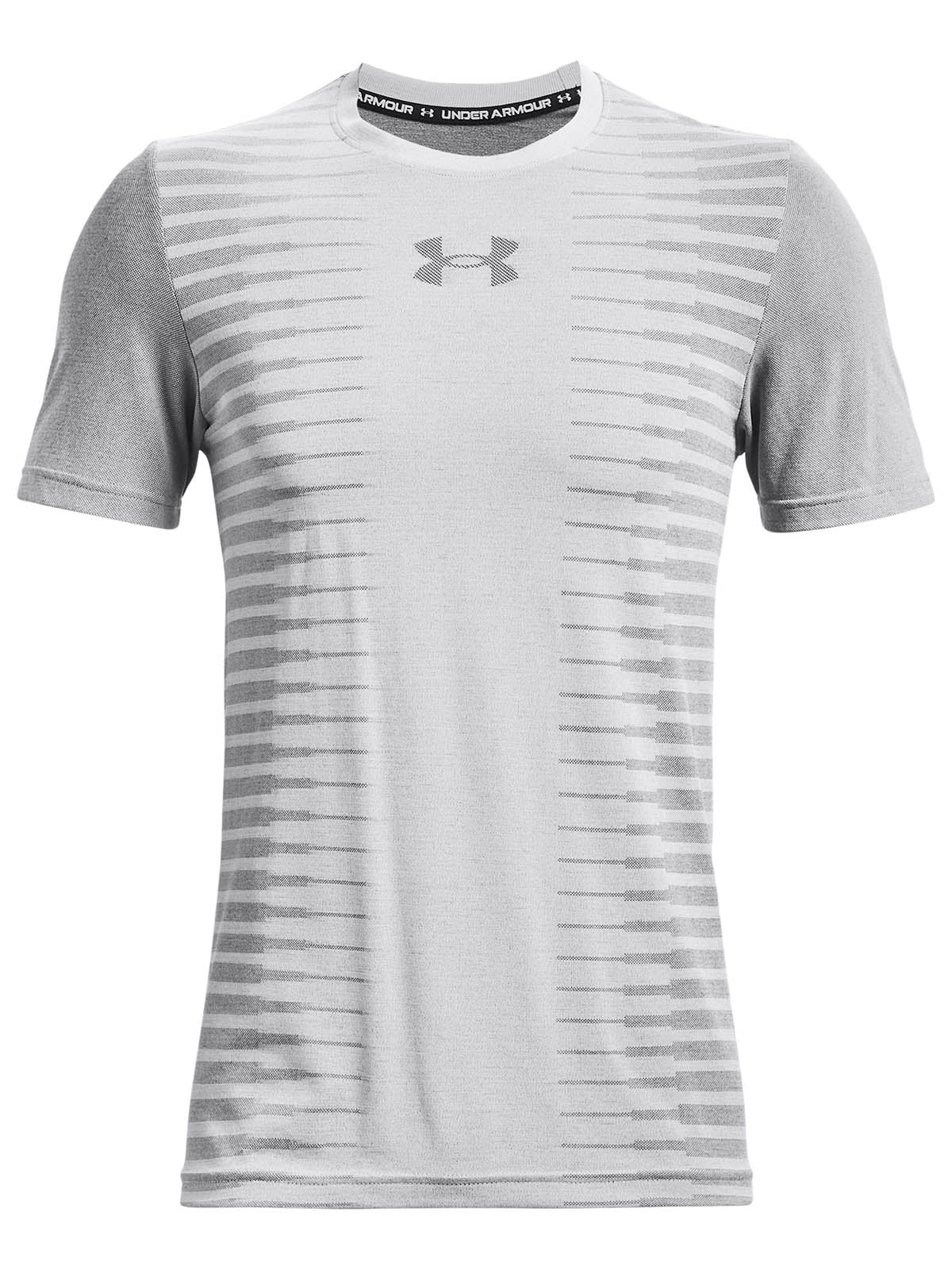 Polera manga corta UA Seamless Wordmark para hombre