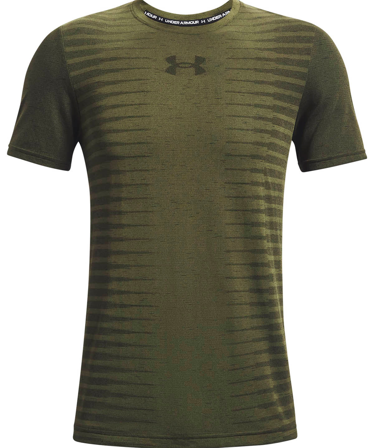 Polera manga corta UA Seamless Wordmark para hombre