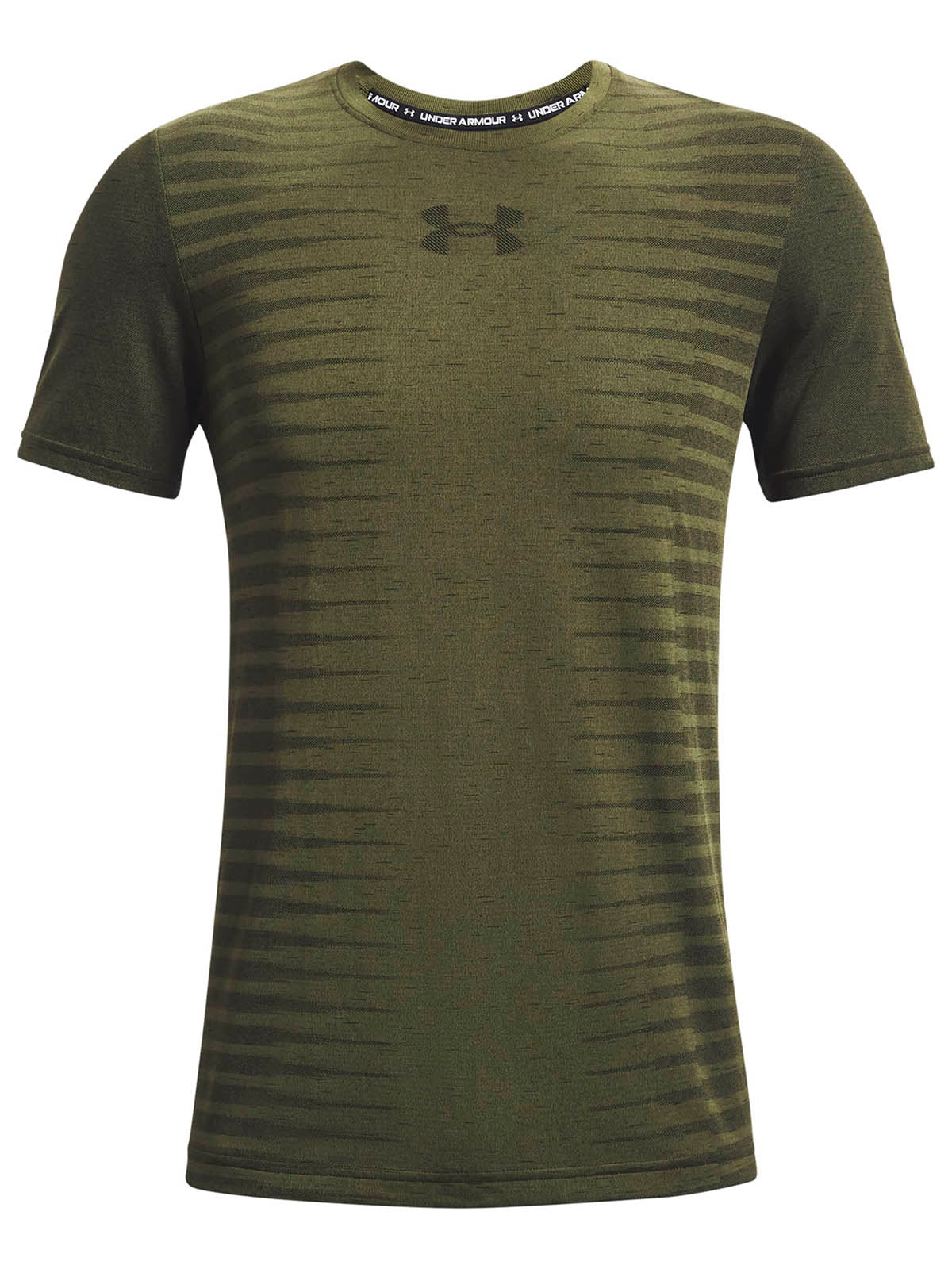 Polera manga corta UA Seamless Wordmark para hombre