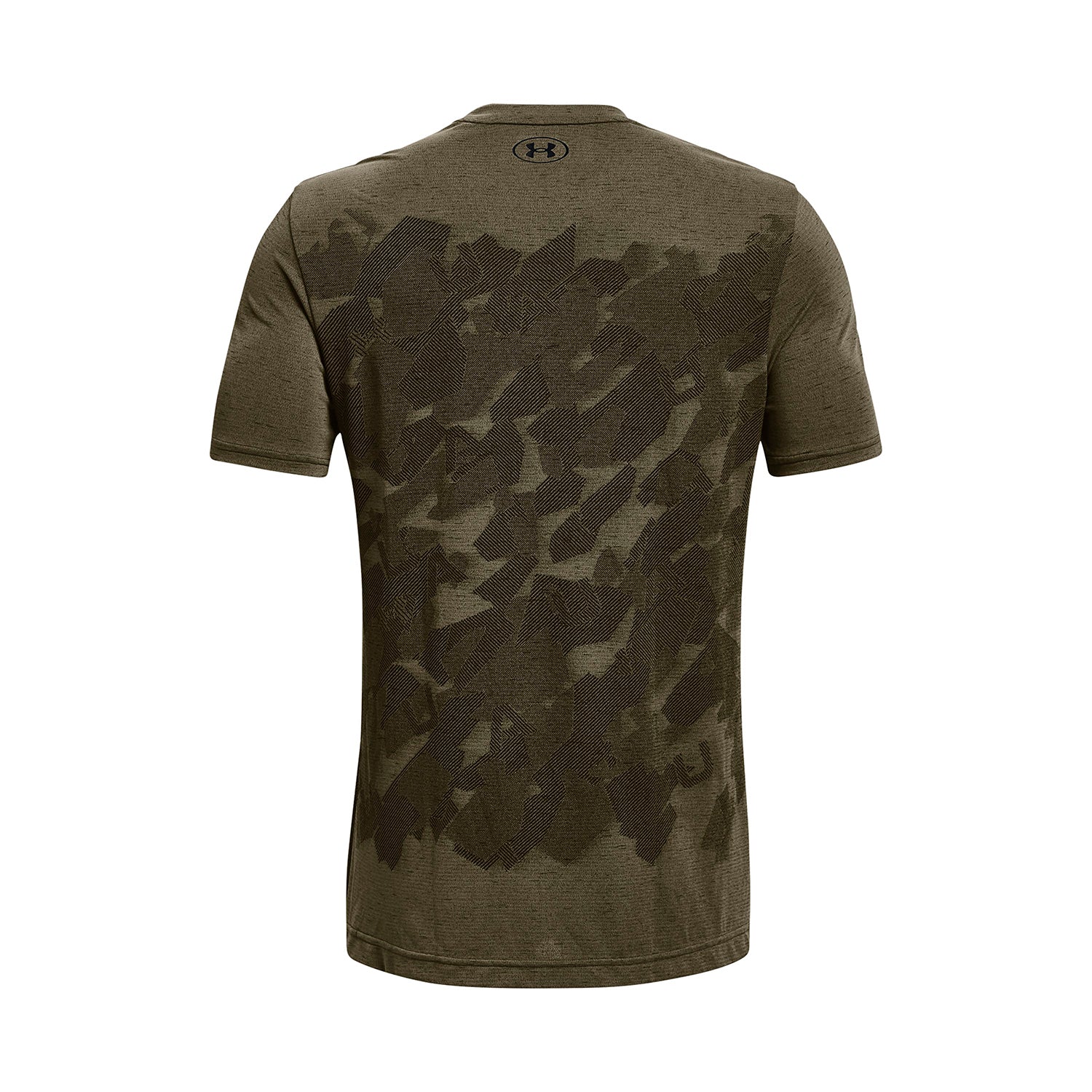 Polera manga corta UA Seamless Camouflage para hombre