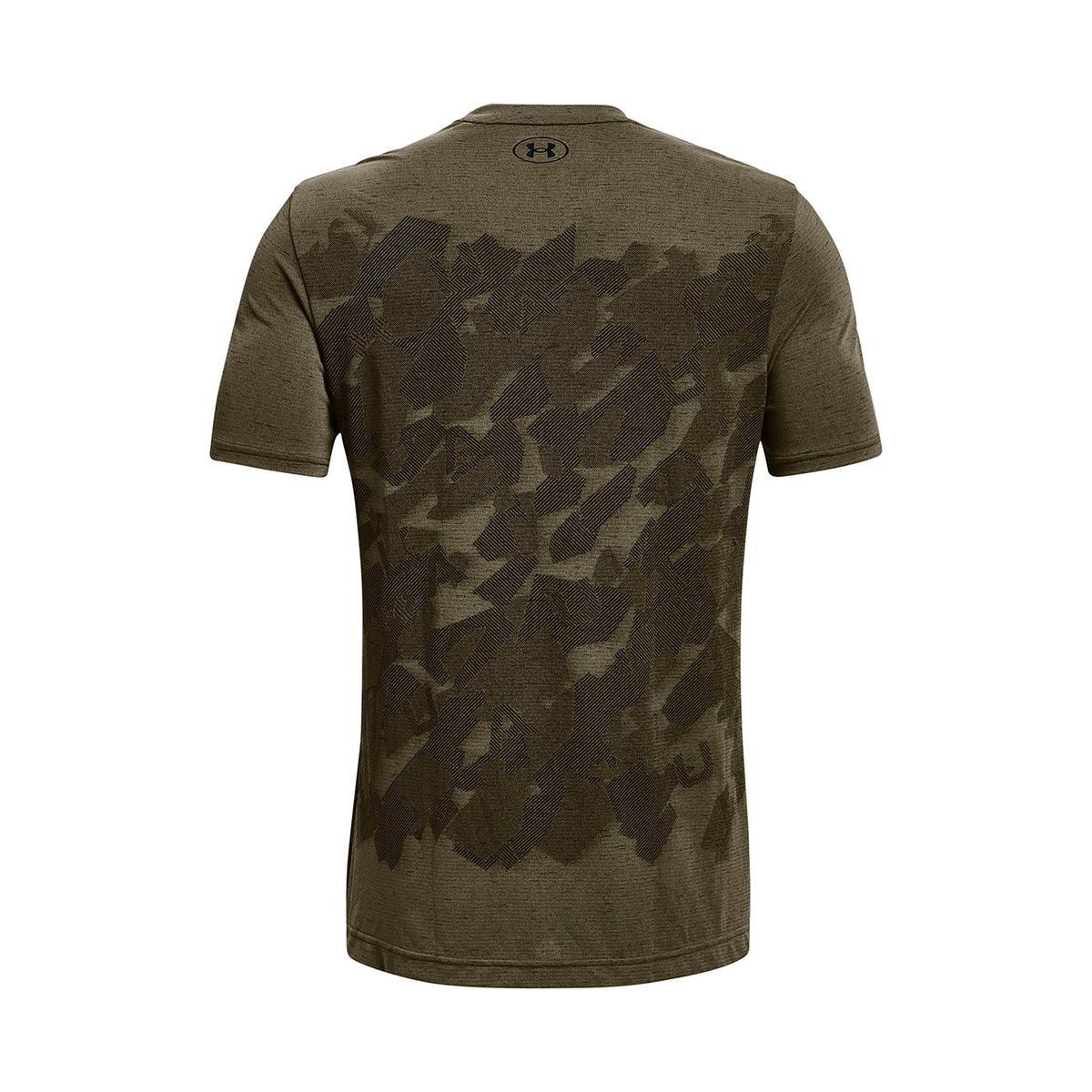Polera manga corta UA Seamless Camouflage para hombre