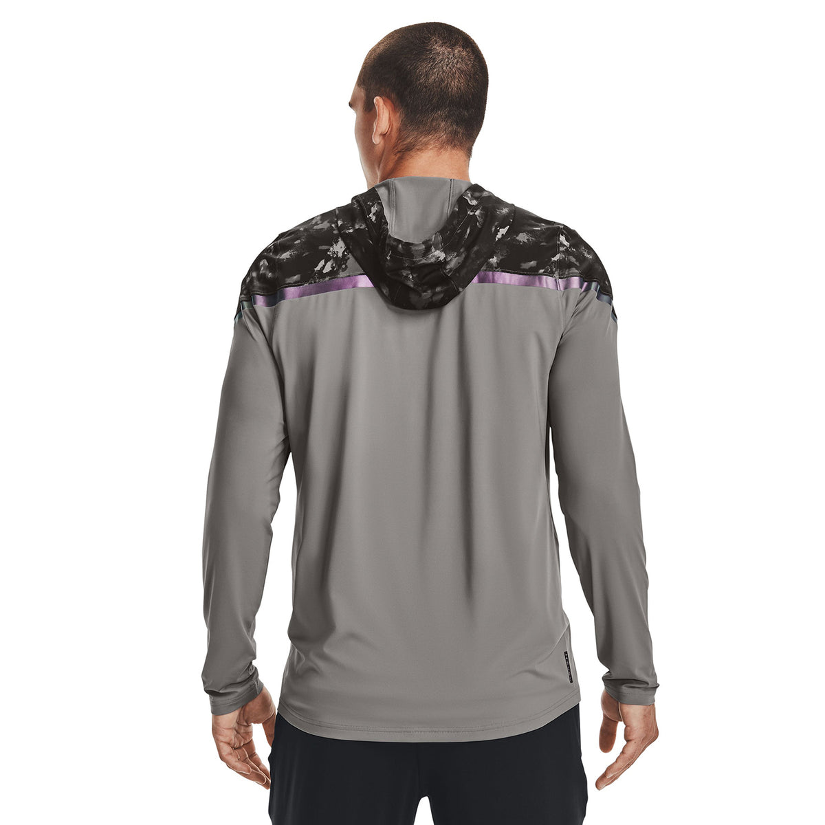 Polerón UA RUSH™ Printed Full-Zip para hombre