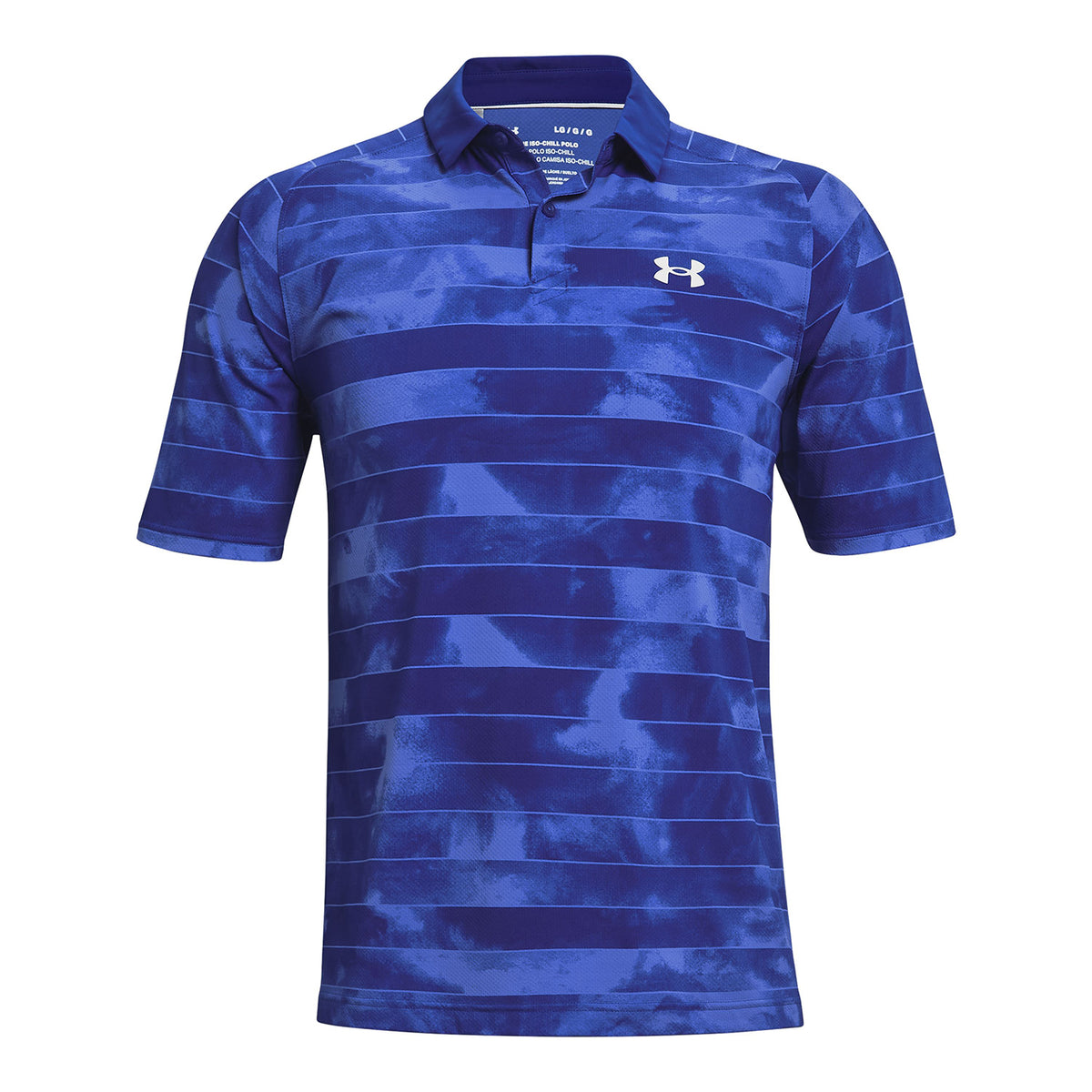 Polera UA Iso-Chill Fog Stripe Polo para hombre