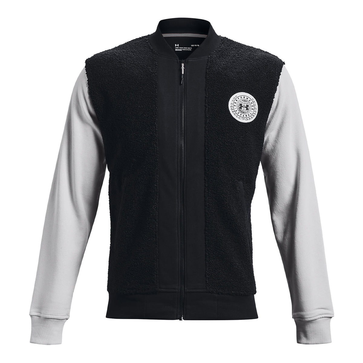 Chaqueta UA Rival Fleece Alma Mater Bomber pata hombre