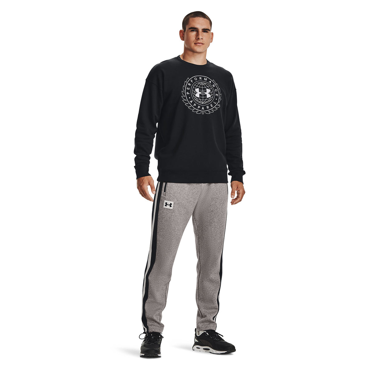 Pantalones UA Rival Fleece Alma Mater para hombre