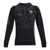 Polera manga larga UA Rival Fleece Camo Script para hombre