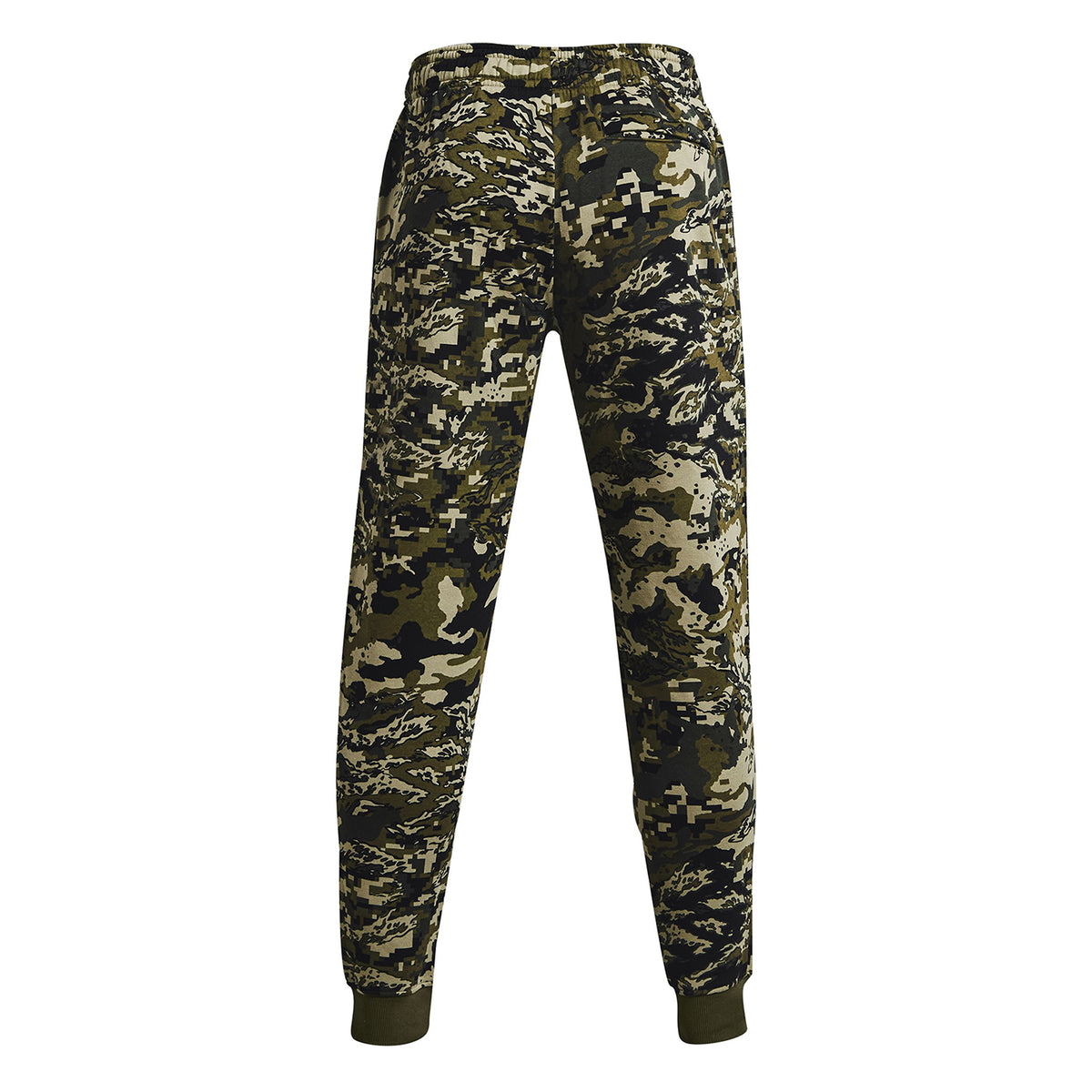 Joggers UA Rival Fleece Camo Script para hombres