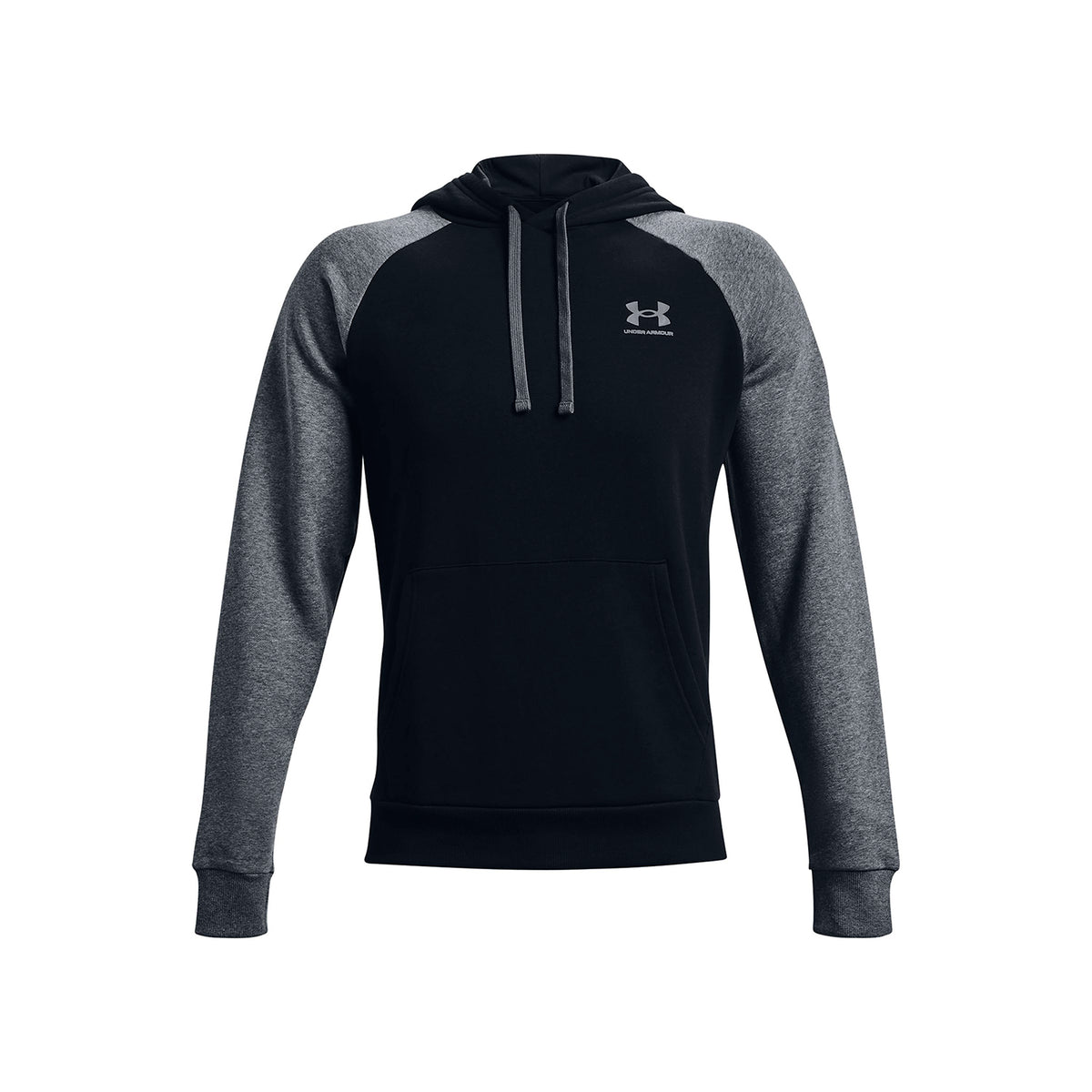Polerón con gorro UA Rival Fleece Colorblock para hombre