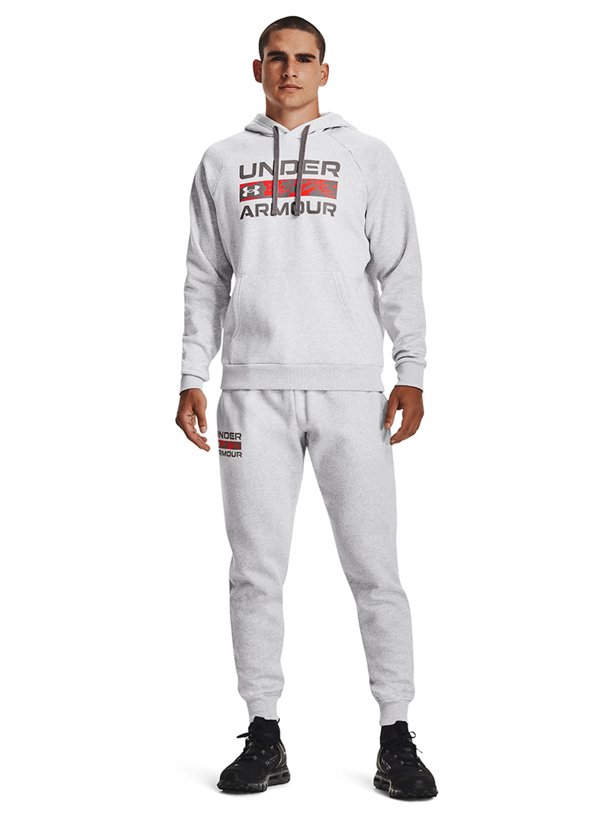 Joggers UA Rival Fleece Signature para hombre