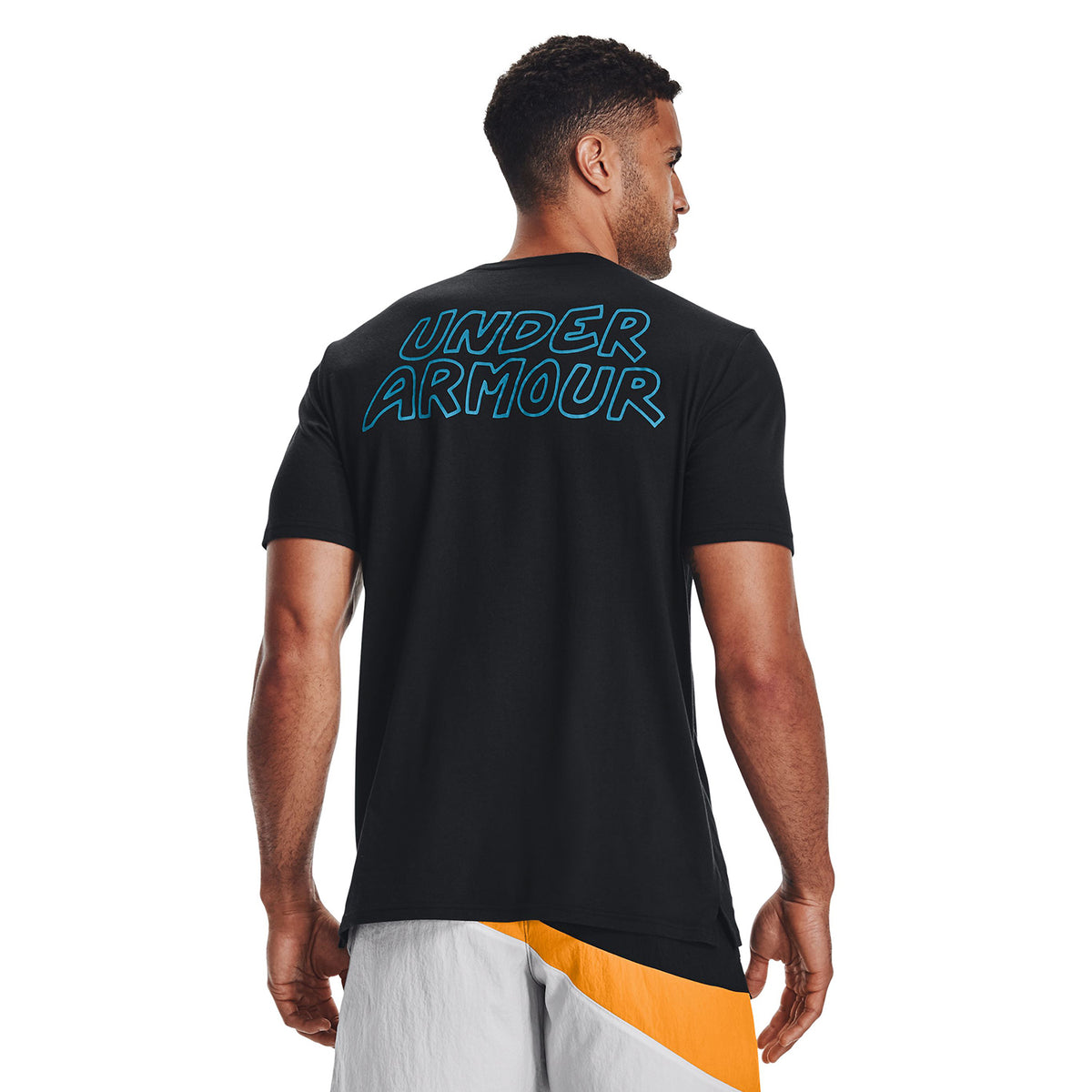 Polera manga corta UA Multi Logo Scribble para hombre