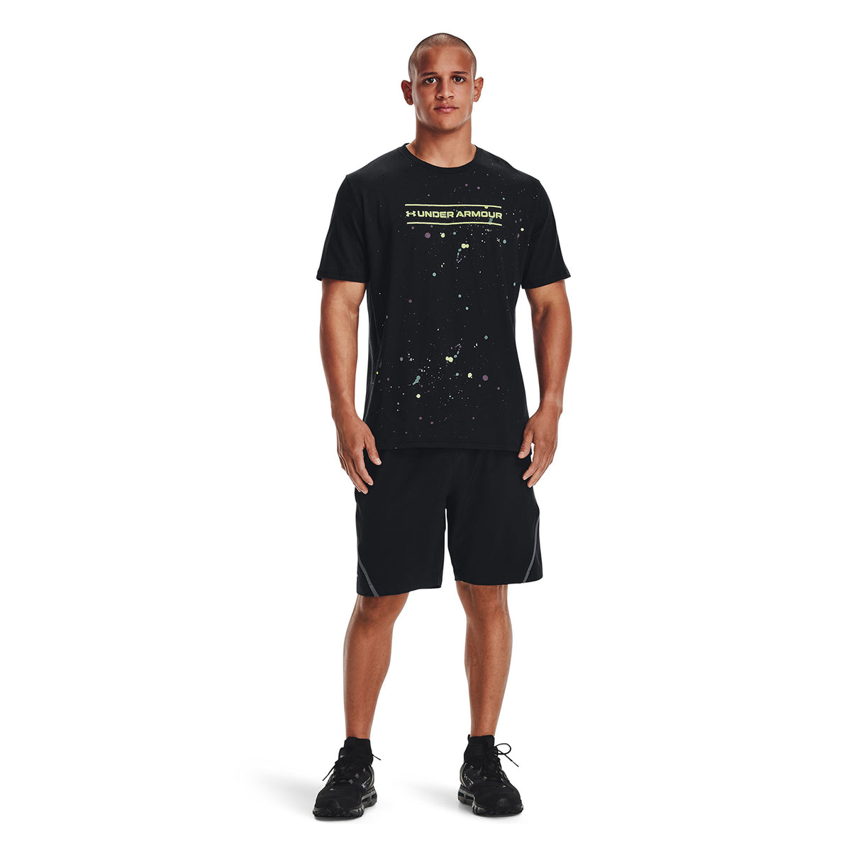 Polera manga corta UA Splash para hombre