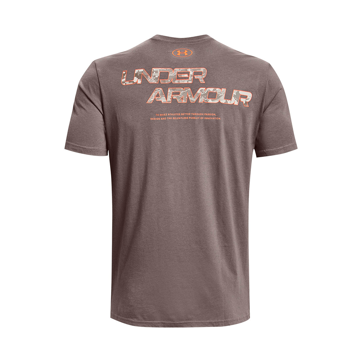 Polera manga corta UA ABC Camo Fill Wordmark para hombre