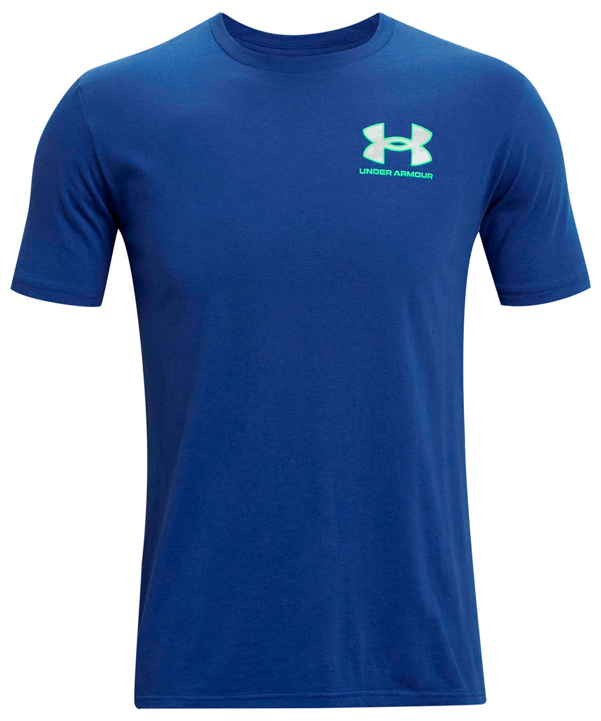 Polera manga corta UA ABC Camo Fill Wordmark para hombre