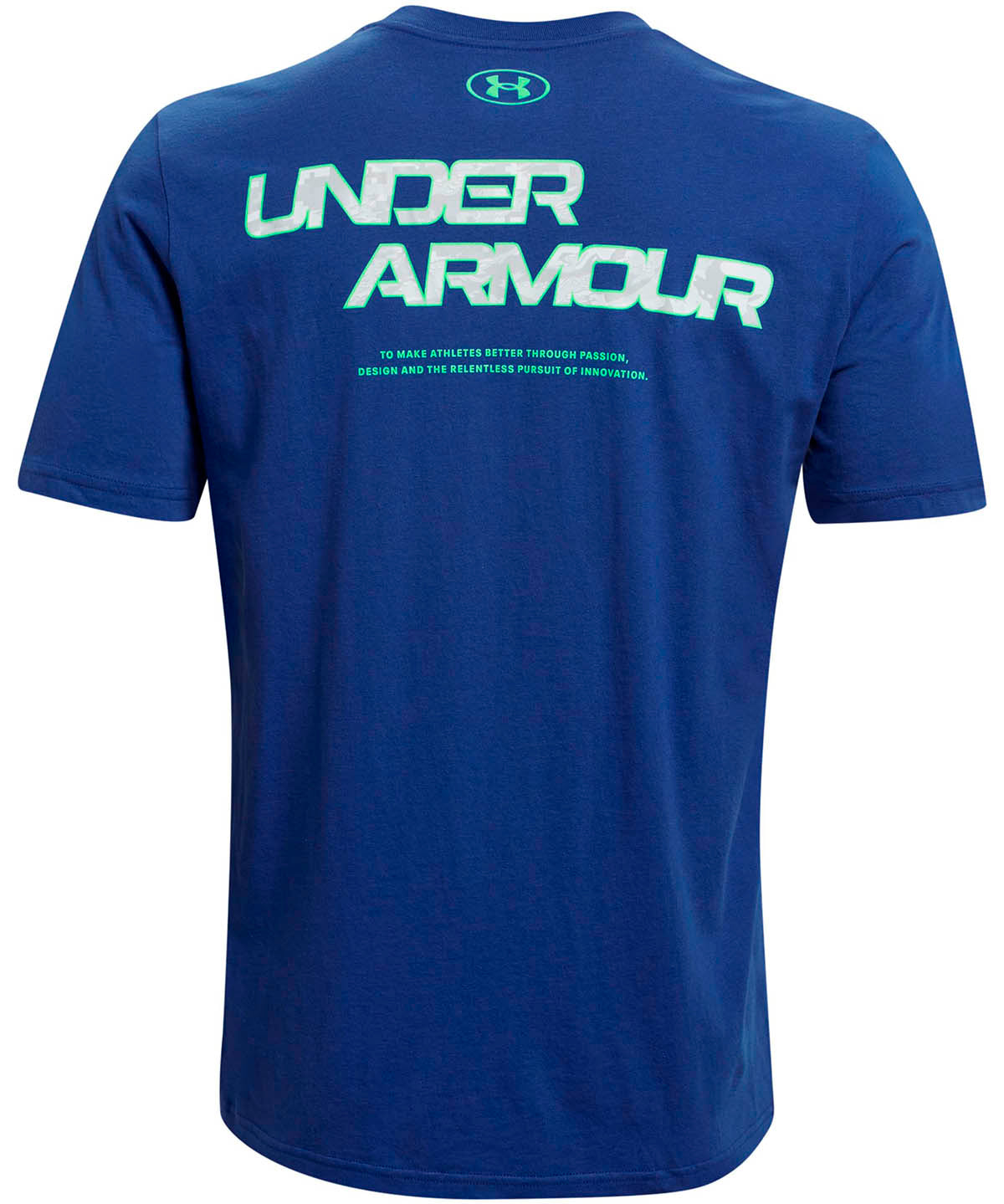 Polera manga corta UA ABC Camo Fill Wordmark para hombre