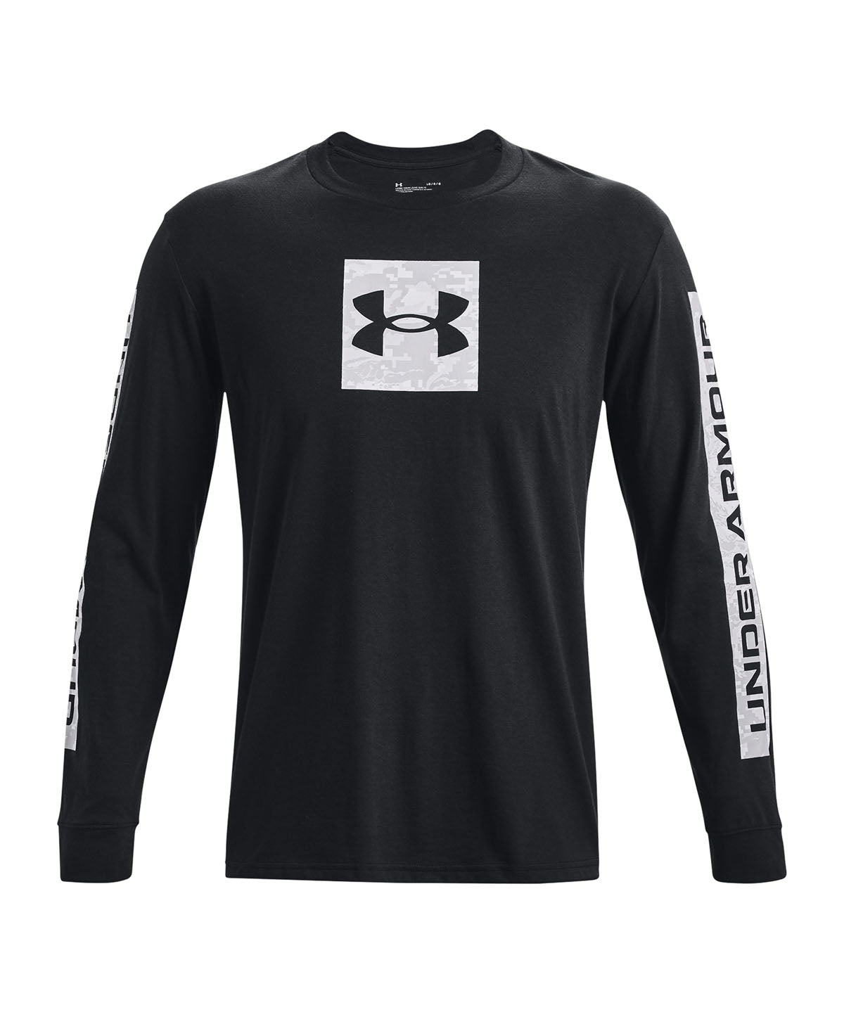 Polera manga larga UA Camo Boxed para hombre